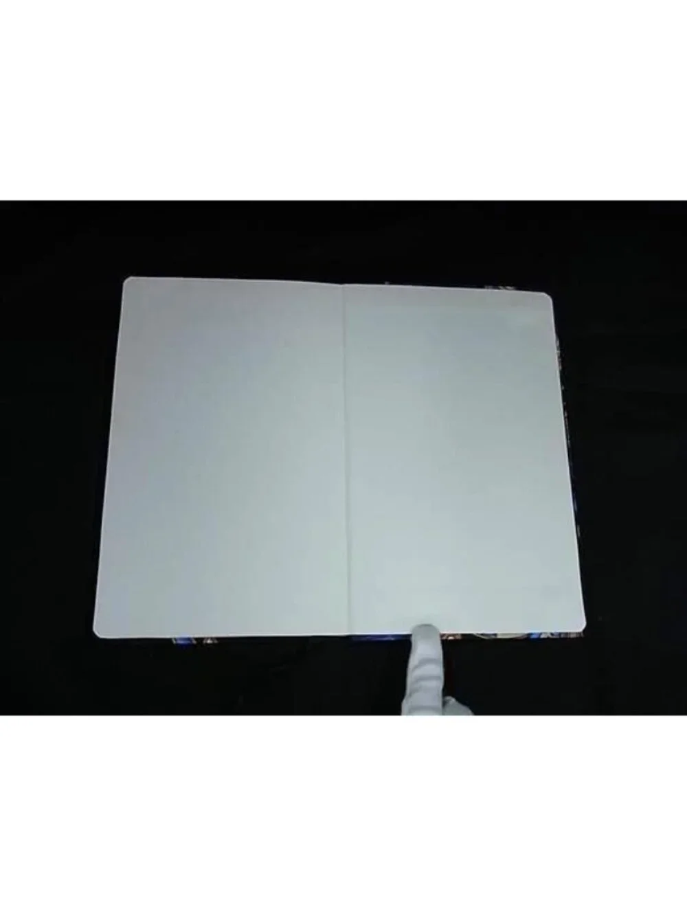 Bvlgari Canvas Butterfly Notebook Notepad Stationery Black Fl9566